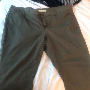 Army Green Pants